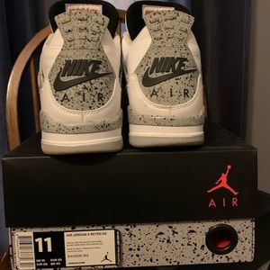 Retro 4 OG grey cement!🔥